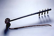 Kei Kin, Wood, head of snake skin., Japanese